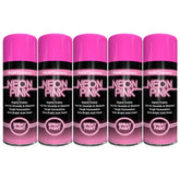 5X Paint Factory Fluorescent Neon Pink Spray Paint 200ml Spray Paint